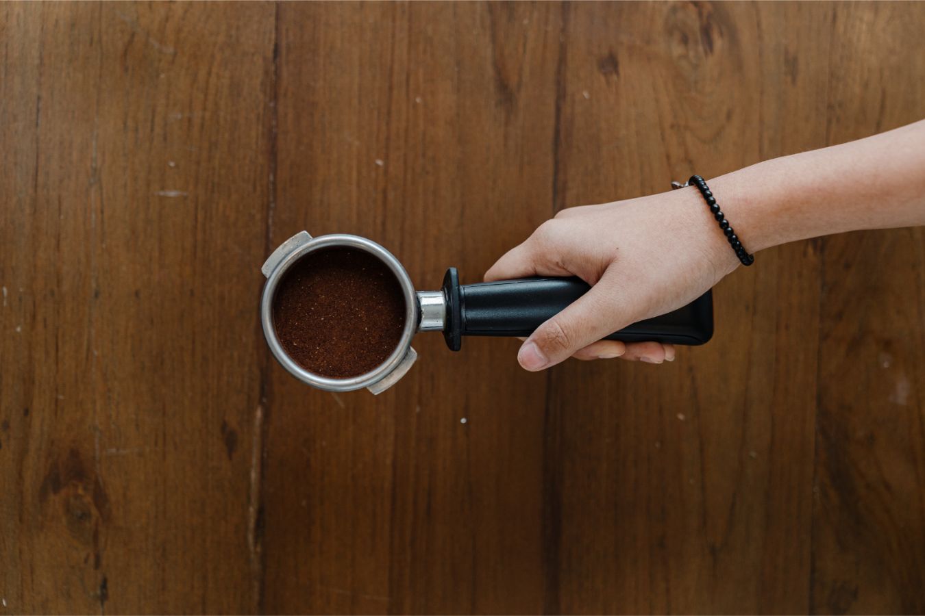 Tamping – Manipulating coffee when making Espresso