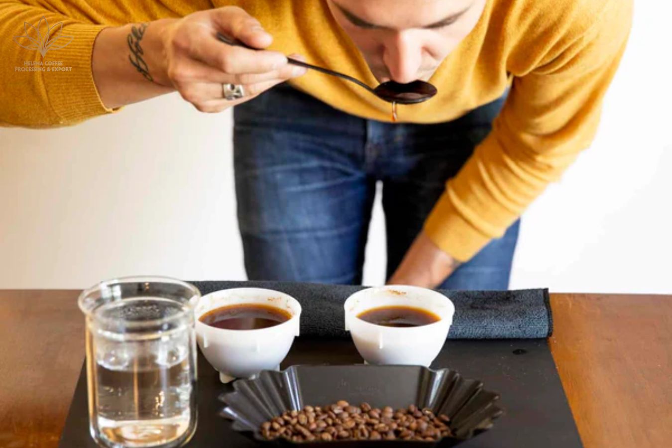Flavor Properties - SCA Cupping Form - Helena Coffee Vietnam